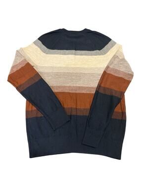 Banana Republic sweater/Merino wool-Men-S-Stripes-L Sleeve-Crew Neck-EUC-50